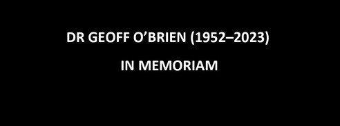This article outlines the life and career of Dr Geoff O’Brien (1952–2023), Senior Lecturer in Environmental Management at Northumbria University. It highlights his academic and professional work in environmental management, disaster risk reduction, and public service, and records his legacy.